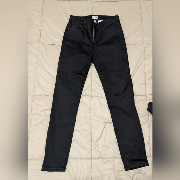 9" mid-rise stretchy toothpick jean - Picture 2 of 5
